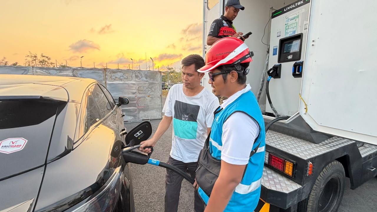 MotoGP Mandalika 2026, SPKLU Fast Charging 200 kW Disiapkan
