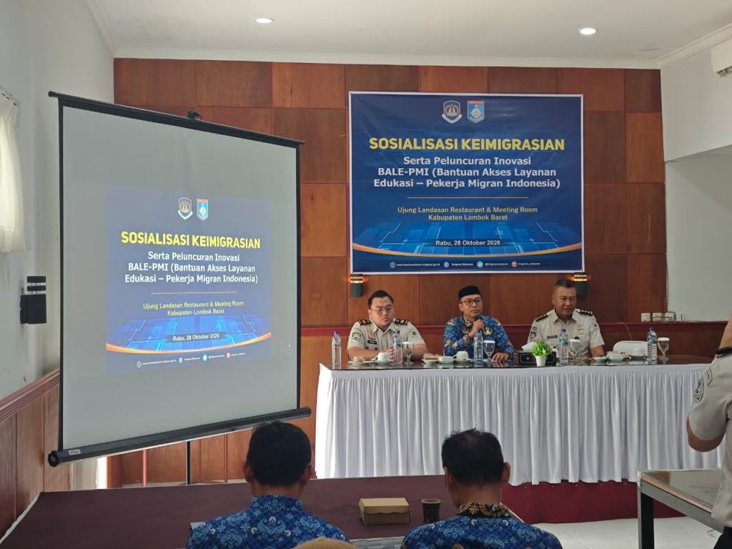 BALE-PMI Hadir di Lombok Barat, Calon Pekerja Migran Bisa Akses Informasi Imigrasi via WhatsApp