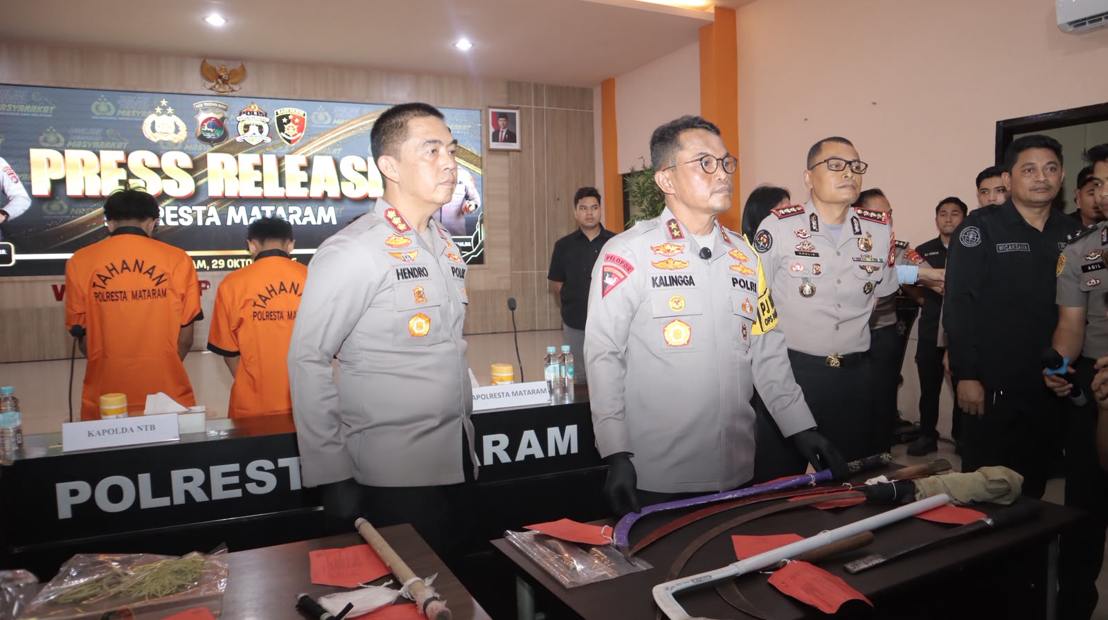 Kapolda NTB Evaluasi Patroli Dini Hari Usai Pembacokan Maut di Udayana