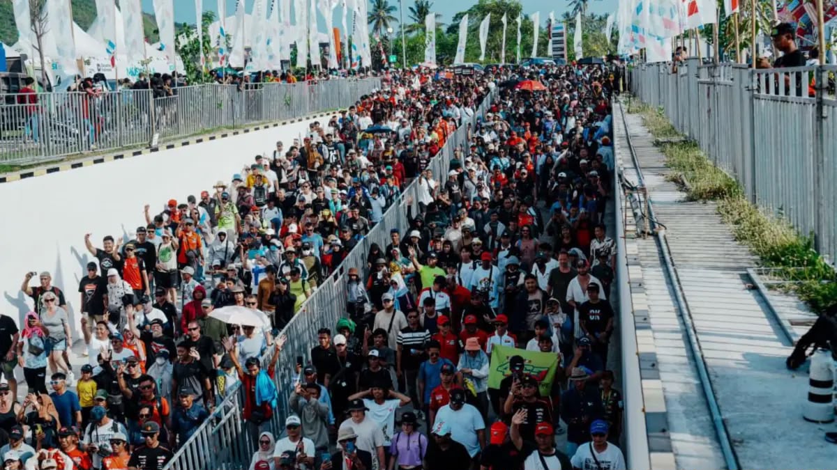MotoGP Mandalika 2026 Pecahkan Rekor, 157.875 Penonton Hadir
