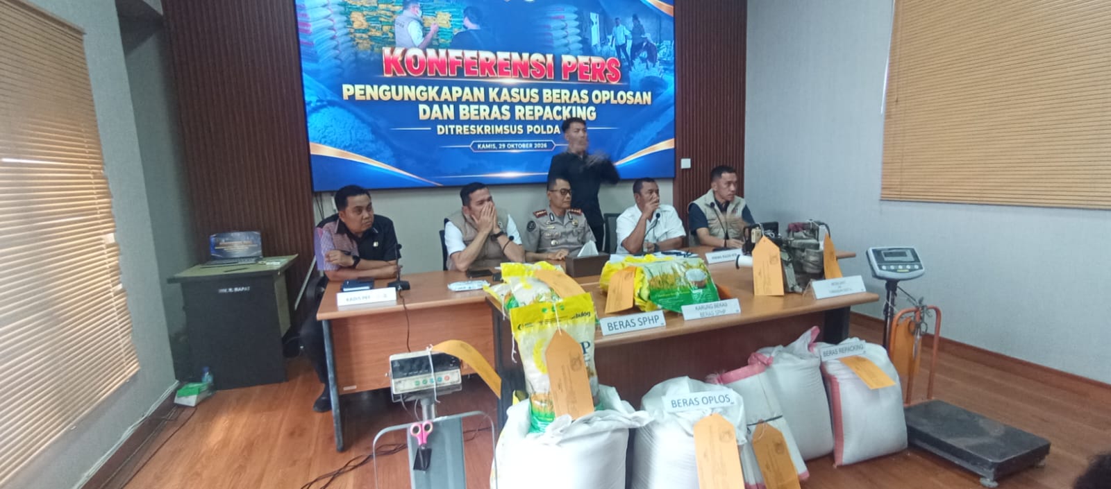 Polda NTB Bongkar Pengoplosan Beras SPHP di Lombok Barat dan Lombok Tengah