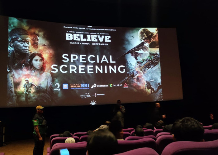 Film Believe Bikin Keluarga Prajurit Menangis Haru, Kisah Perang Jadi Cermin Kehidupan