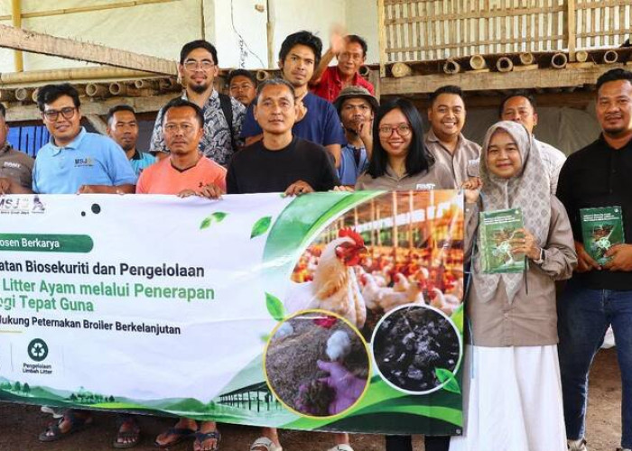 Dosen UB Dorong Peternak Ayam Broiler di Lombok Terapkan Biosekuriti dan Olah Limbah