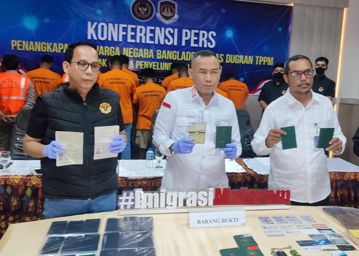 Sindikat Penyelundupan Manusia Terbongkar di Lombok Barat, 16 WN Bangladesh Diamankan