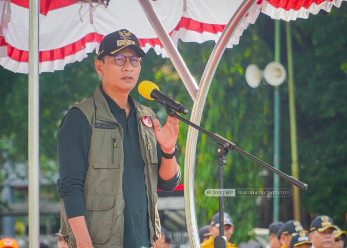 Hadapi Musim Hujan, Pemkot Mataram Gelar Apel Siaga: Semua Unsur Diminta Siap 24 Jam! 