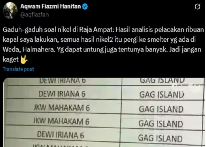 Heboh, Kapal Tambang Nikel di Raja Ampat Diduga Nama Jokowi, Ini Kata Bahlil
