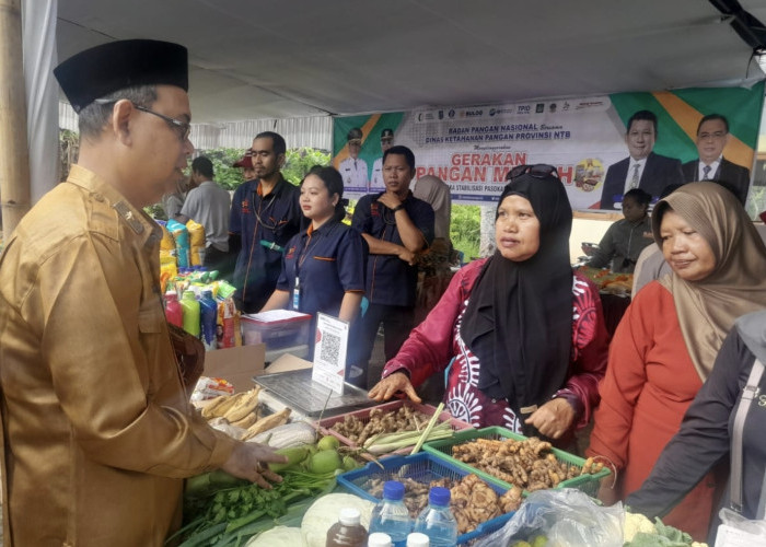 Jelang Hari Raya Idul Adha, Dinas Ketahanan Pangan NTB Gelar Gerakan Pangan Murah 