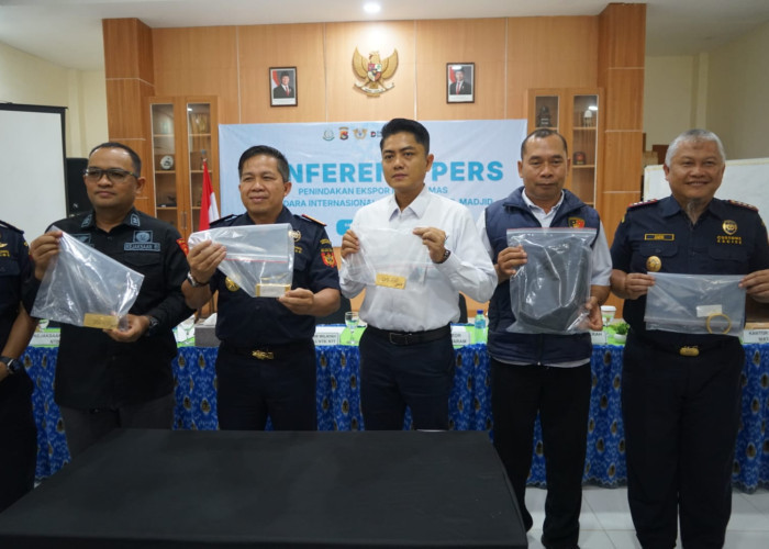 Bea Cukai Gagalkan Penyelundupan 5 Kg Emas, Senilai Rp12,4 Miliar di BIZAM