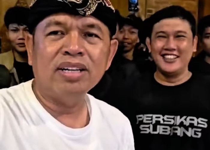 Supoter Persikas Subang dan Dedi Mulyadi Ketawa Bareng Usai Bertemu, Ini yang Dibahas