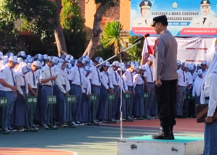 Polda NTB Ingatkan Pelajar SMAN 1 Mataram Bahaya Judi Online