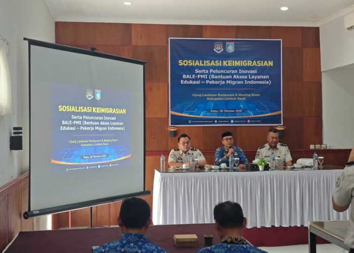 BALE-PMI Hadir di Lombok Barat, Calon Pekerja Migran Bisa Akses Informasi Imigrasi via WhatsApp