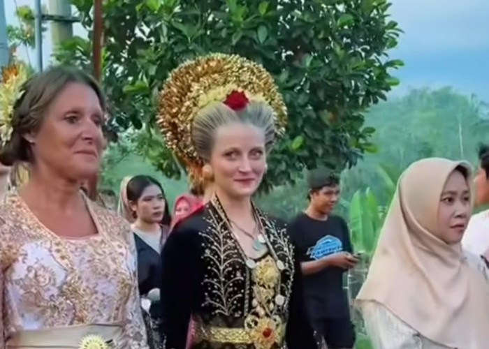 Viral! Bule Belgia Menikah dengan Pria Asal  Lombok Timur, Warganet : Terbentuknya Pemain Naturalisasi