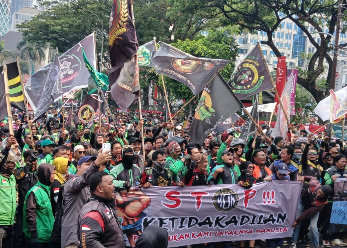 Ada Demo! Driver Ojol Hingga Kurir Paket Kompak Mogok 'Ngebid' Hari Ini, Menhub Beri Teguran Tegas!