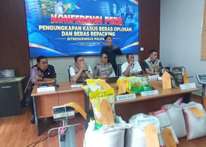 Polda NTB Bongkar Pengoplosan Beras SPHP di Lombok Barat dan Lombok Tengah