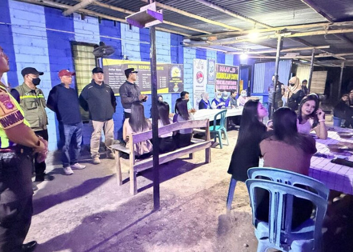 Polsek Labuan Badas Kawal Skrining HIV dan IMS bagi Pekerja Kafe di Sumbawa