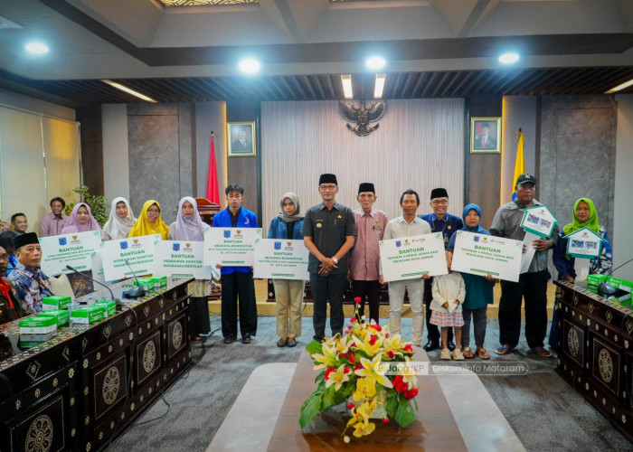 Mataram Peduli, Sejahtera, dan Cerdas: Bantuan Nyata untuk Warga dan Pelajar