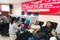 HUT Humas Polri ke-75, Polda NTB Targetkan 300 Kantong Darah