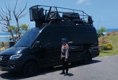 Antisipasi Drone Liar, Brimob Siaga di Bukit 360 Mandalika