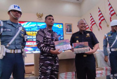 Penyelundupan 560 Ribu Batang Rokok Ilegal Digagalkan Lanal Mataram, Nilainya Capai Rp831 Juta