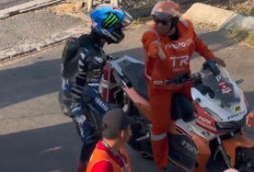 Viral Alex Rins Cekcok dengan Marshal di MotoGP Mandalika
