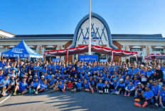 Sekda NTB Lepas 550 Runners pada Road to Mataram Menuju Pocari Sweat Run Lombok 2026